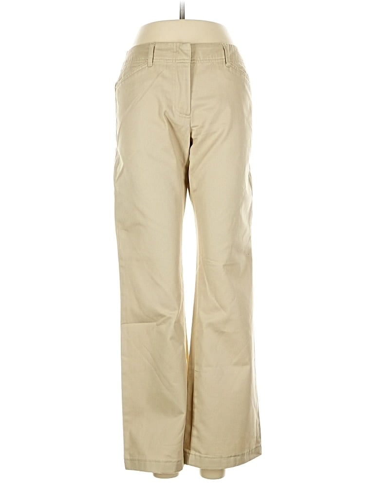 Pre-owned Lands' End Khaki Pant In Brown