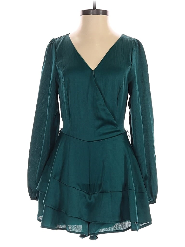 Pre-owned Altar'd State Romper In Blue