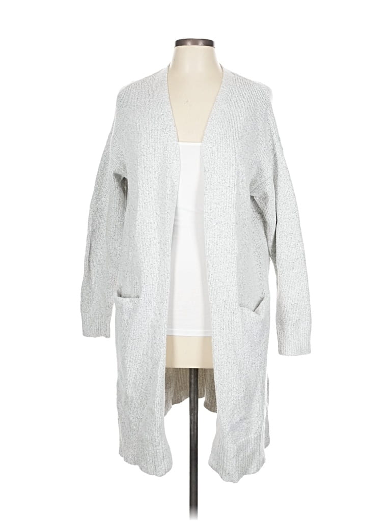 Pre-owned Old Navy Cardigan Sweater In Gray