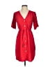 Escapada 100% Rayon Red Casual Dress Size XS - photo 1