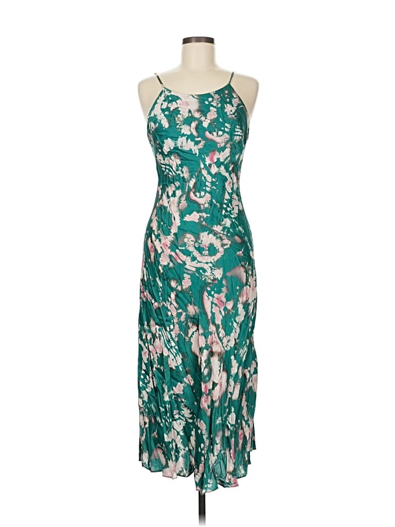 Pre-owned Fame And Partners Cocktail Dress In Green