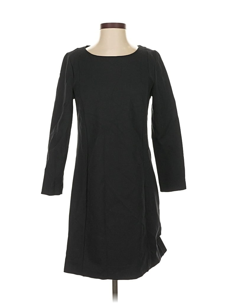 Pre-owned J.crew Factory Store Casual Dress In Black