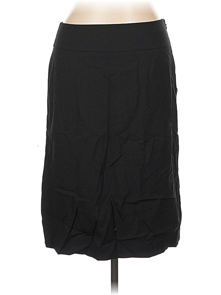 Click to view more detailed imagery on our partner's website Pre-owned Banana Republic Wool Skirt In Black