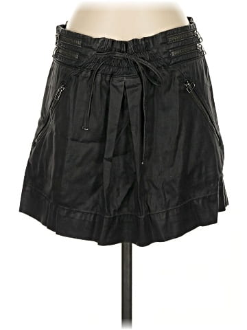 DWP Faux Leather Skirt (view 1)