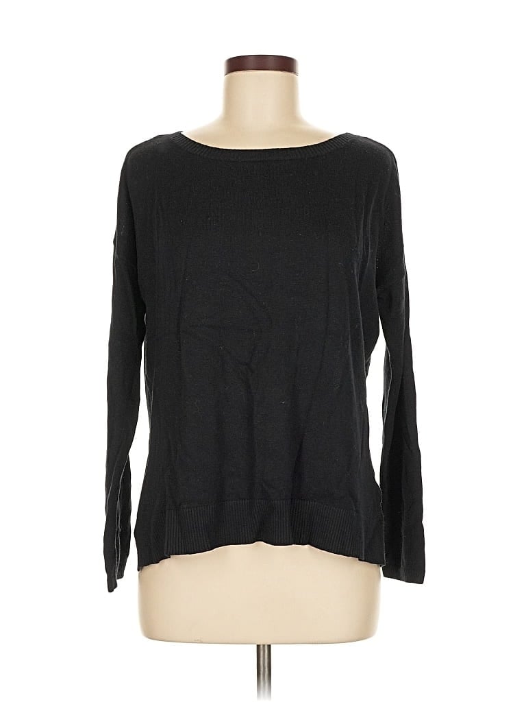 Pre-owned Lululemon Athletica Pullover Sweater In Black