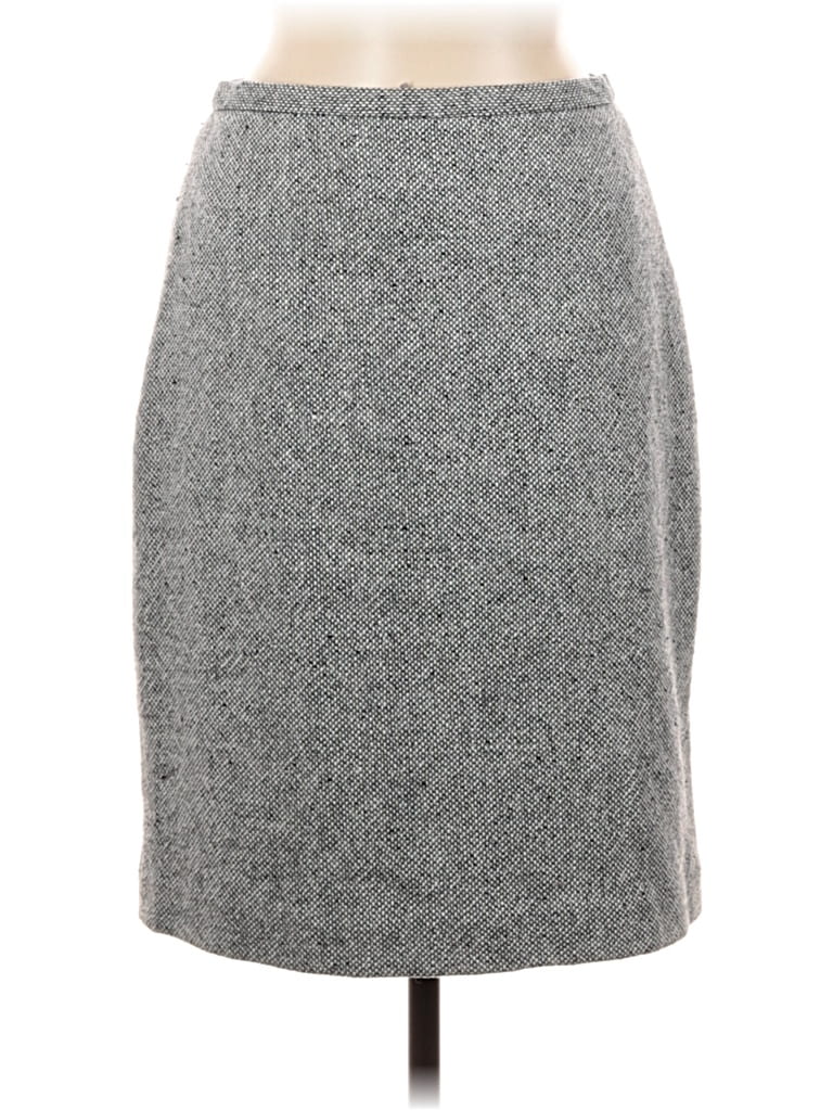 Pre-owned Unbranded Formal Skirt In Gray