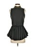 Hache Gray Sleeveless Blouse Size EU (IT) 40 / US 4 - photo 1