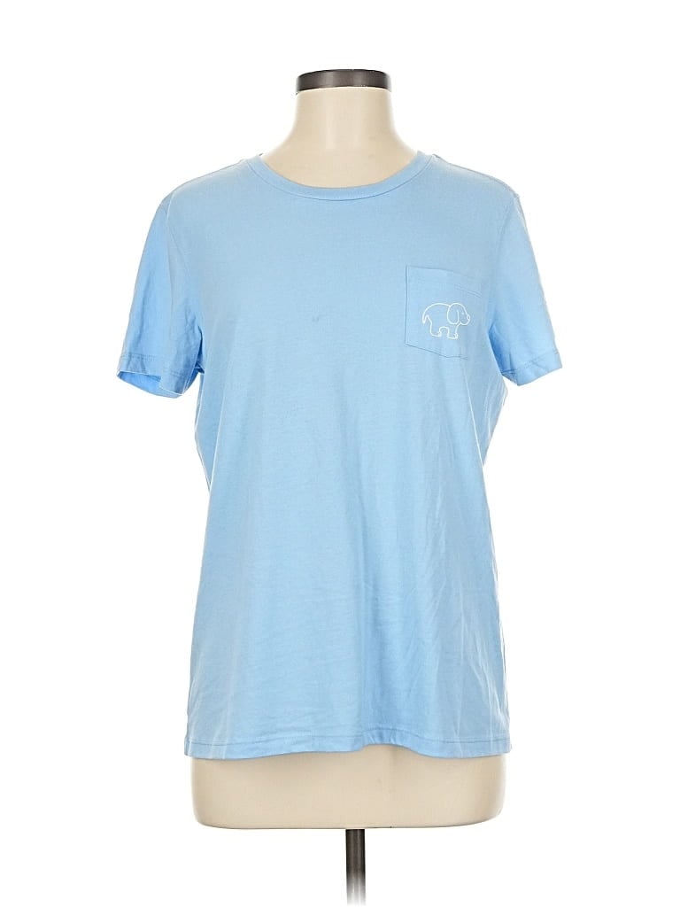 Pre-owned Ivory Ella Short Sleeve T-shirt In Blue