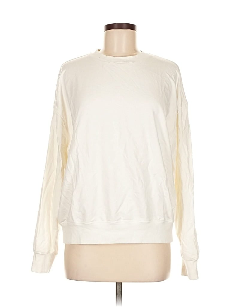 Pre-owned The Drop Sweatshirt In White