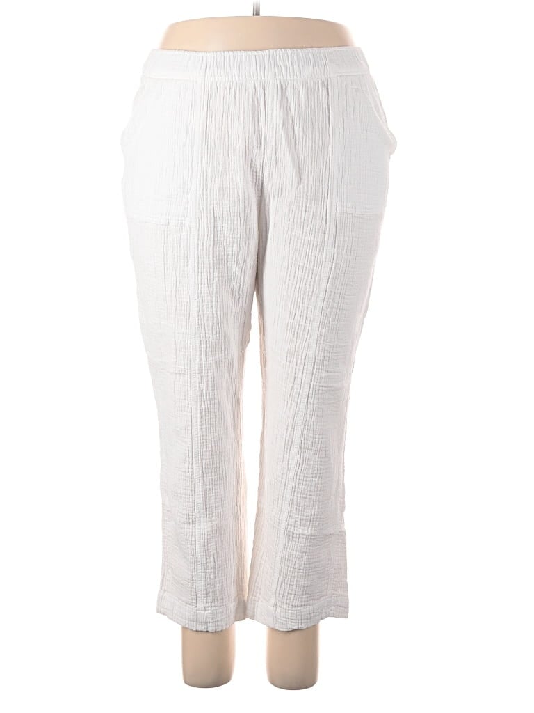 Pre-owned Wonderly Casual Pants In White