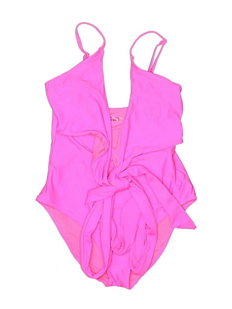 Pre-owned Aerie One Piece Swimsuit In Pink