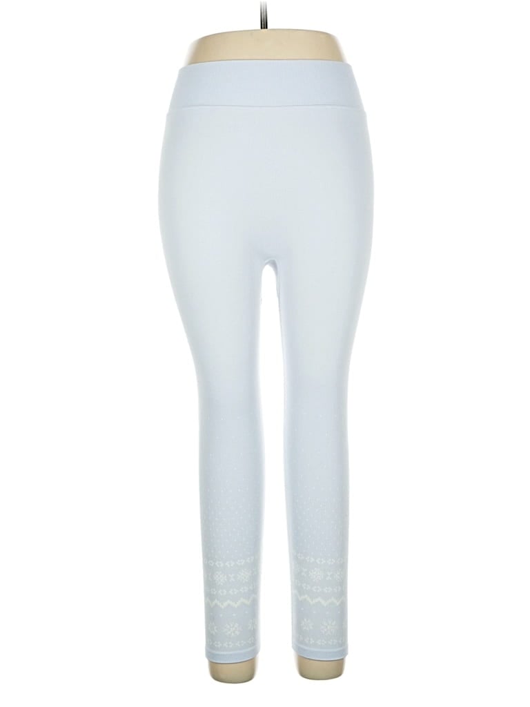 Pre-owned Victoria's Secret Pink Leggings In Blue