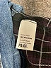 Paige 100% Cotton Plaid Black Long Sleeve Button-Down Shirt Size S - photo 7