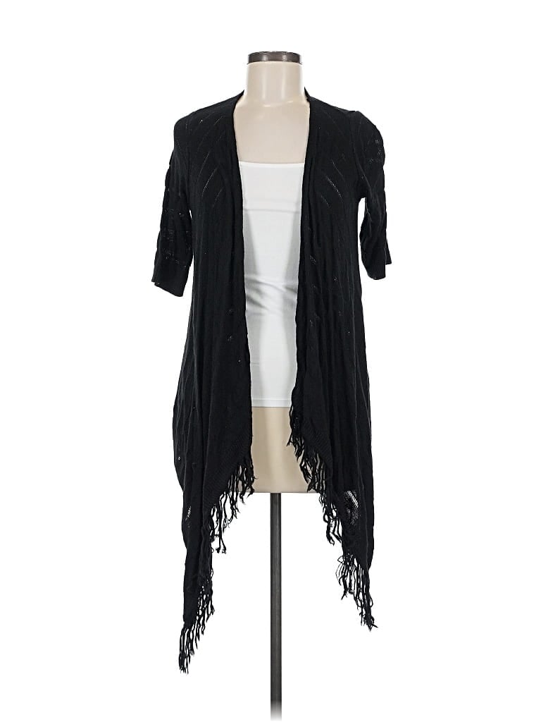 Pre-owned Twenty One Cardigan Sweater In Black