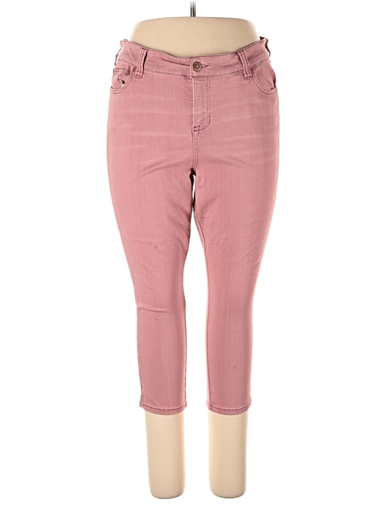Pre-owned Molly & Isadora Jeggings In Pink