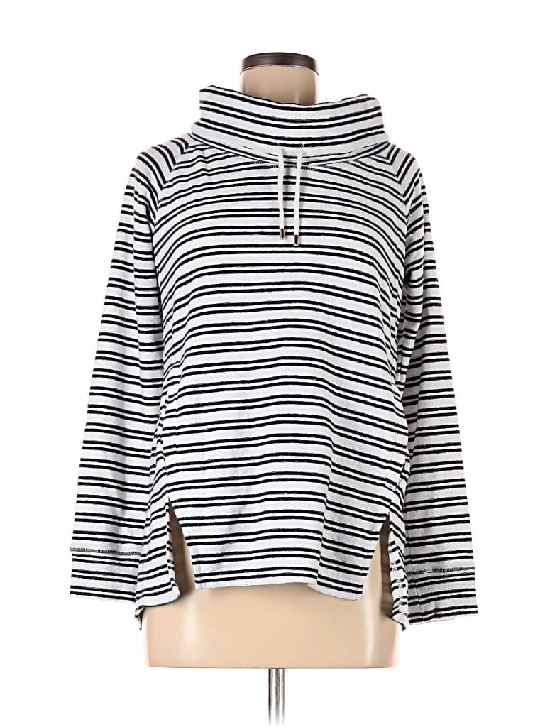 Pre-owned Tommy Hilfiger Pullover Sweater In Silver