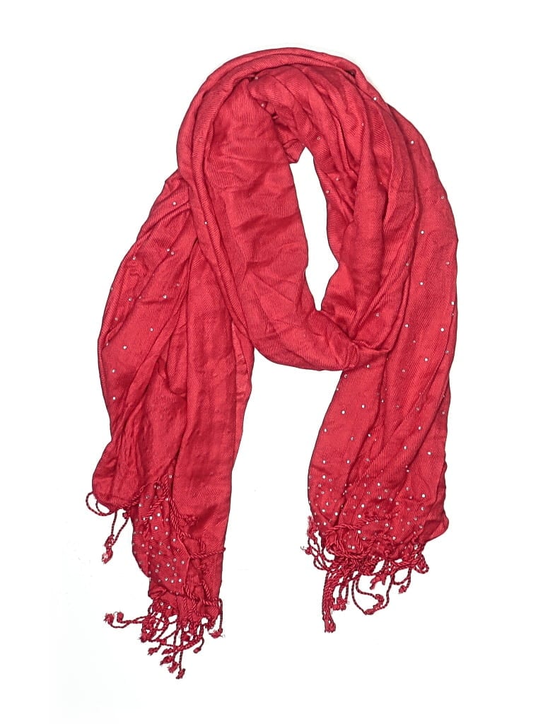 Click to view more detailed imagery on our partner's website Pre-owned Unbranded Scarf In Red