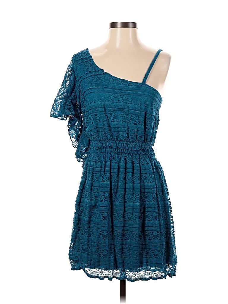Pre-owned My Michelle Cocktail Dress In Blue