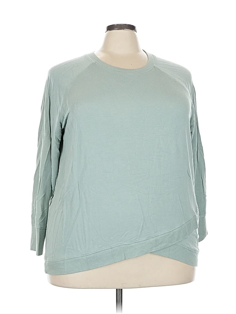 Pre-owned Workshop Republic Clothing Sweatshirt In Blue