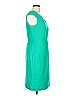 Ellen Tracy Solid Green Cocktail Dress Size 10 - photo 4