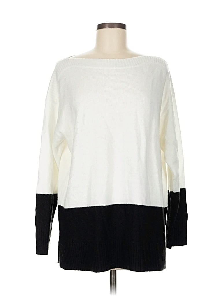 Click to view more detailed imagery on our partner's website Pre-owned Dkny Pullover Sweater In White