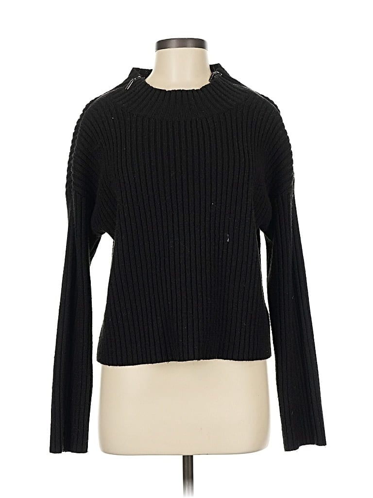 Pre-owned Guess By Marciano Turtleneck Sweater In Black