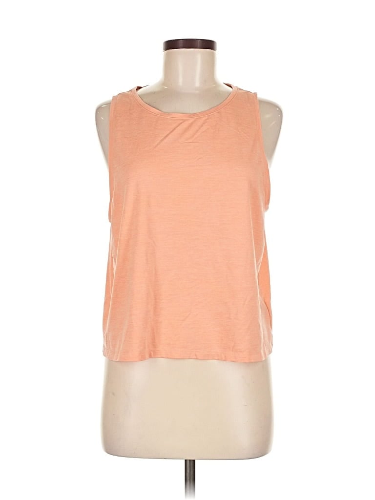 Pre-owned Gap Fit Sleeveless T-shirt In Orange