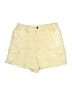 New In 100% Polyester Yellow Cargo Shorts Size S - photo 1