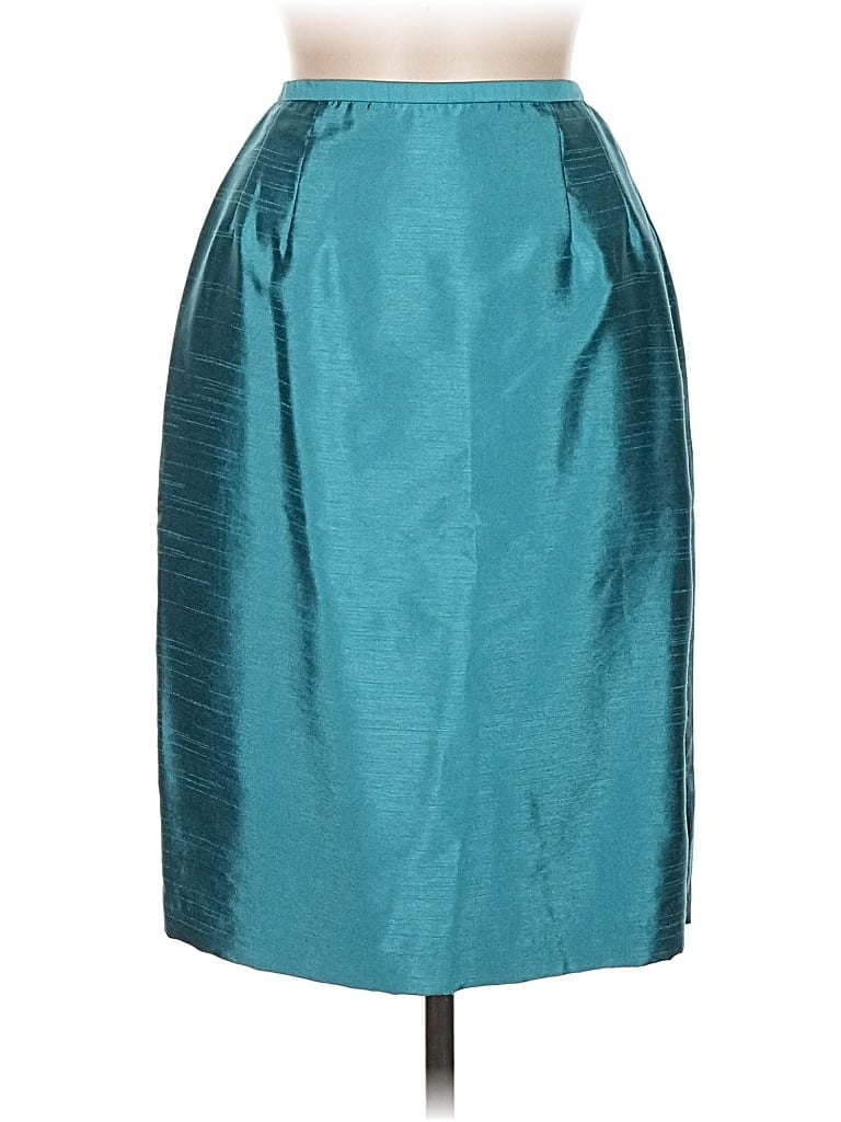 Pre-owned Plaza South Formal Skirt In Blue