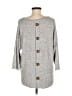retrology Gray 3/4 Sleeve Top Size L - photo 2