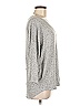 retrology Gray 3/4 Sleeve Top Size L - photo 4