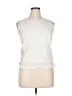 Gerard Darel 100% Cotton White Sleeveless Blouse Size 0X - photo 1