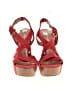 Pura Lopez Red Wedges Size EU 39 1/2 - photo 2