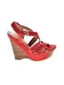 Pura Lopez Red Wedges Size EU 39 1/2 - photo 1
