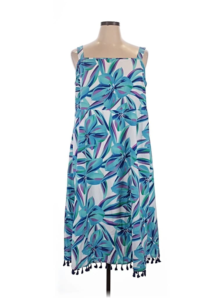 Pre-owned Bloomchic Casual Dress In Blue
