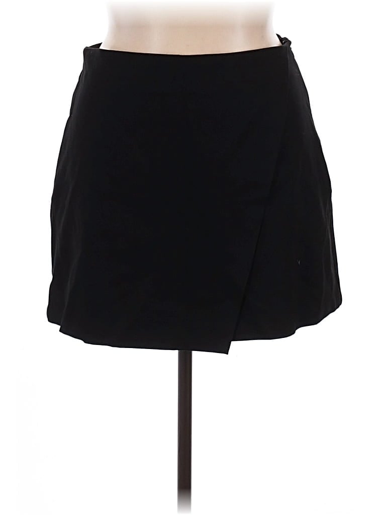 Pre-owned Scoop Casual Skirt In Black