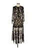 Madewell 100% Polyester Black Casual Dress Size XS - photo 1