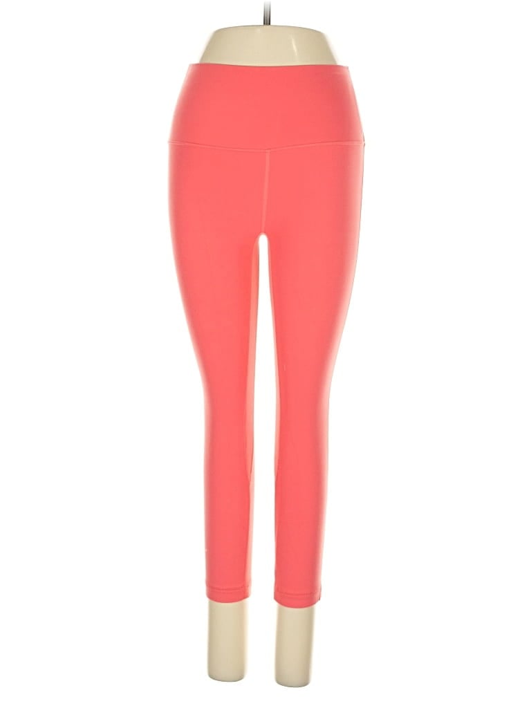 Pre-owned Lululemon Athletica Active Pants In Orange