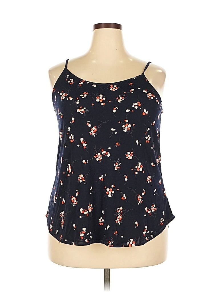 Pre-owned Kaileigh Tank Top Black Halter Neckline Tops