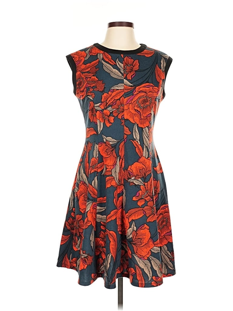 Pre-owned London Times Casual Dress In Red