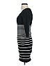 Max Studio Stripes Black Casual Dress Size S - photo 5