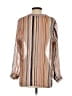 Joie 100% Silk Tan Long Sleeve Silk Top Size S - photo 2