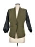 Slate & Willow Color Block Green Blazer Size 6 - photo 1