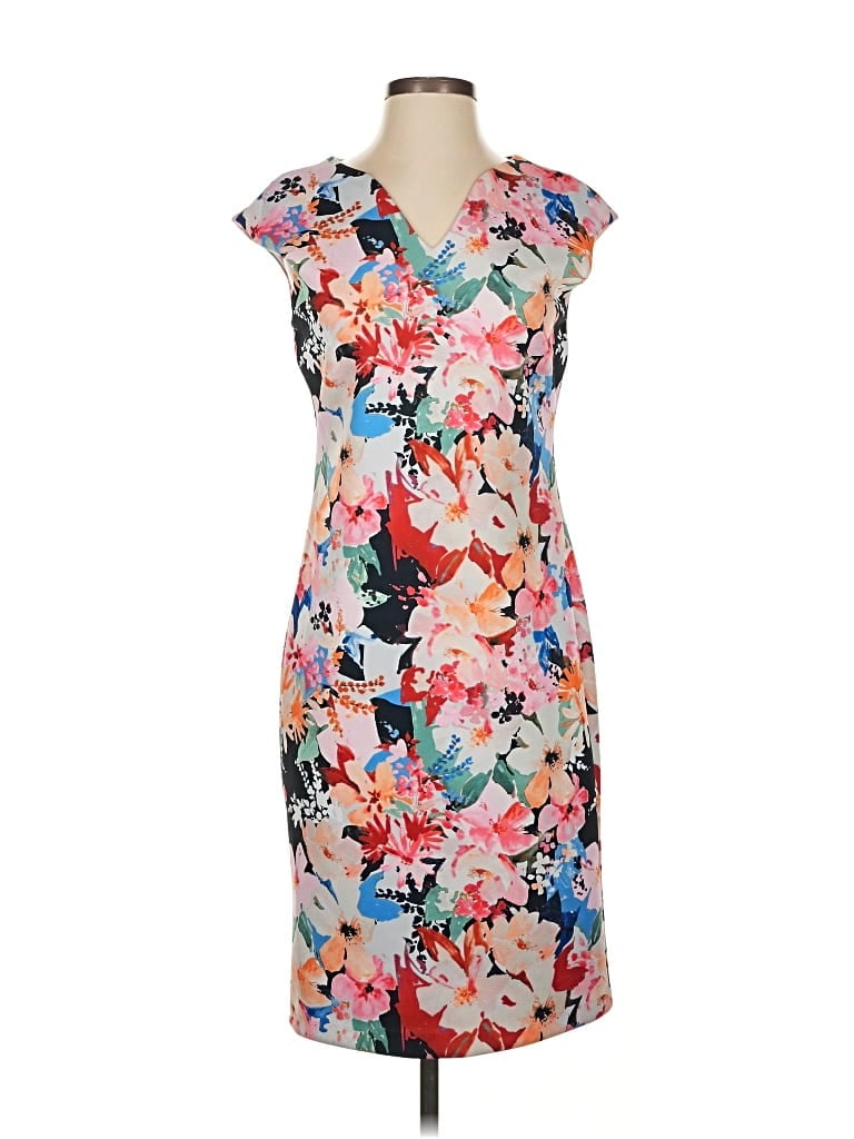 Click to view more detailed imagery on our partner's website Pre-owned T Tahari Casual Dress In Blue