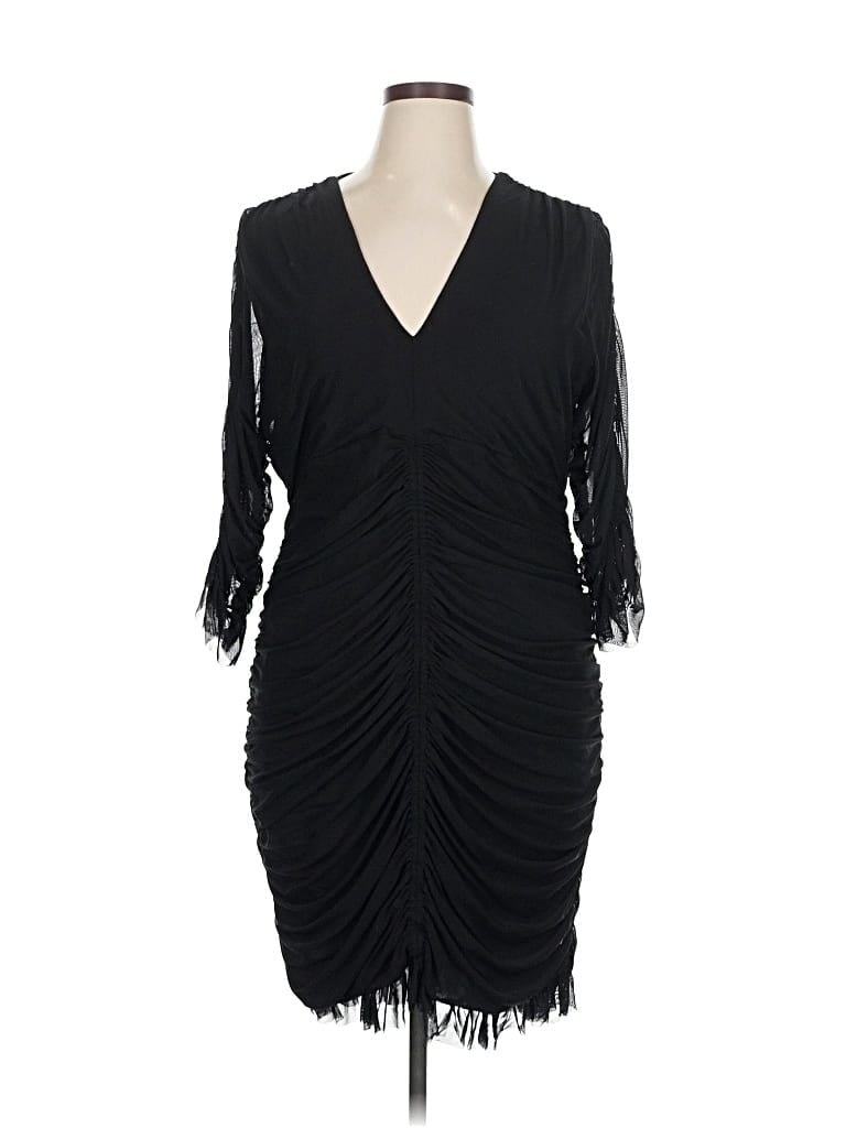 Pre-owned City Chic Cocktail Dress In Black