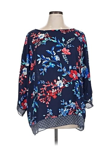 W5 3/4 Sleeve Blouse (view 1)