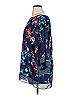 W5 100% Polyester Blue 3/4 Sleeve Blouse Size 1X - photo 5