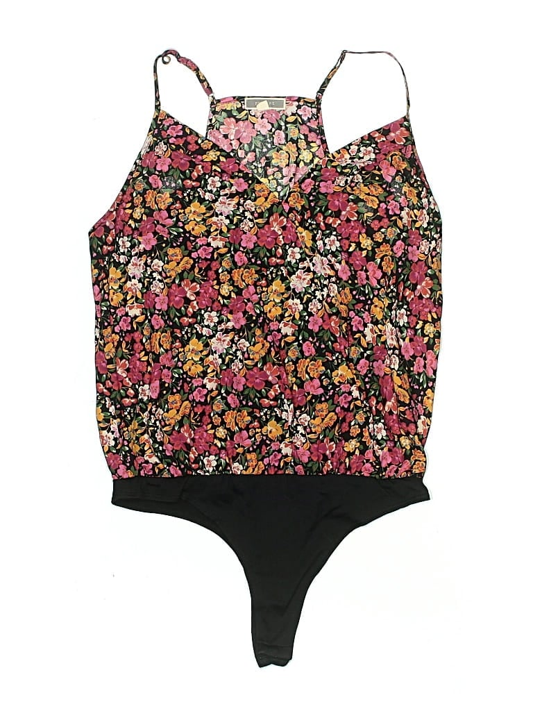 Pre-owned Pleione Bodysuit In Black