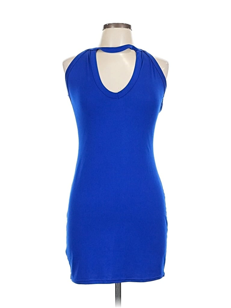 Pre-owned Assorted Brands Cocktail Dress In Blue