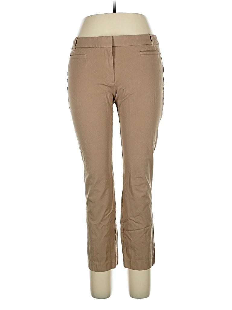 Pre-owned J.crew Factory Store Khaki Pant In Brown